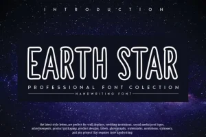 EARTHSTAR Display Font