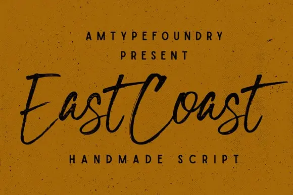East Coast Script Font