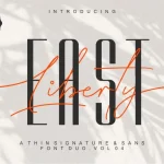East Liberty Font Duo