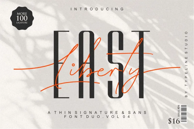 East Liberty Font Duo