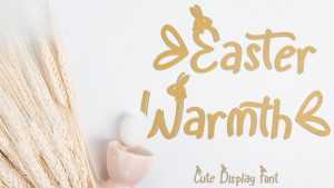 Easter Warmth Font › Fontesk