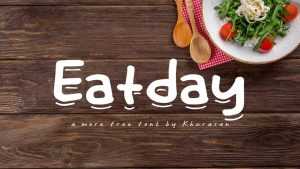 Eatday Font › Fontesk
