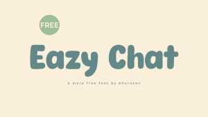 Eazy Chat Font › Fontesk