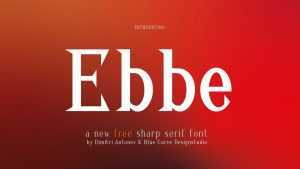 Ebbe Font Family › Fontesk