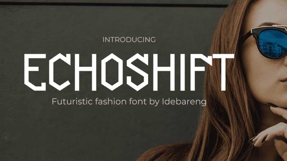 Echoshift Font › Fontesk