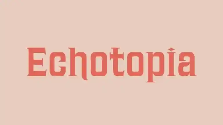 Echotopia Serif Font