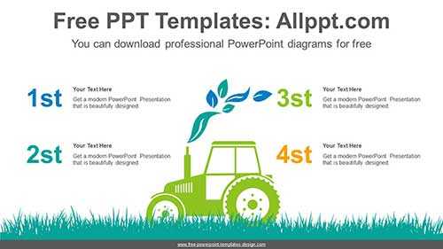 Eco-Friendly farming PowerPoint Diagram