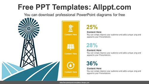 Eco-Friendly Power PowerPoint Diagram