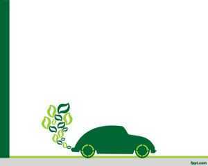 Eco Green Car PowerPoint Template