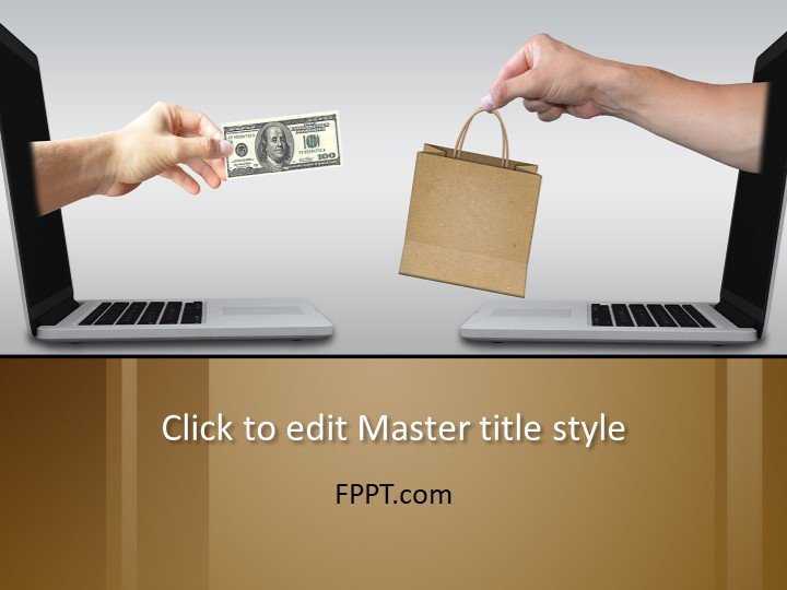 Ecommerce Shopping PowerPoint Template