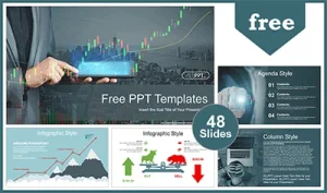 Economical Stock Market PowerPoint Templates
