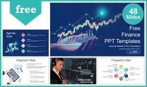 Economical Stock Trading PowerPoint Templates