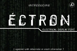 ECTRON Font