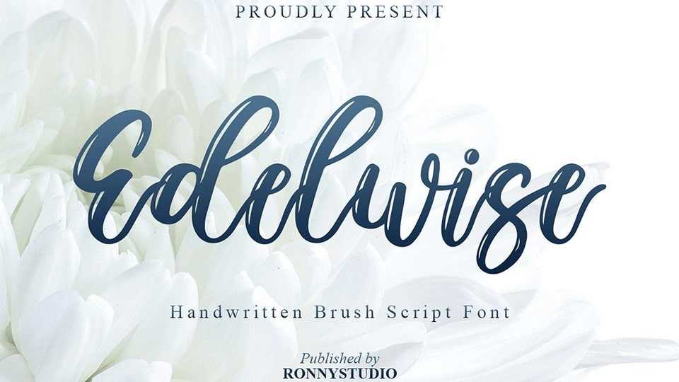 Edelwise Script Font › Fontesk