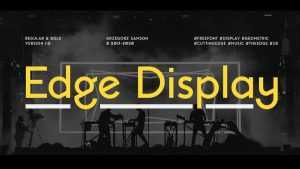 Edge Display Font Family › Fontesk
