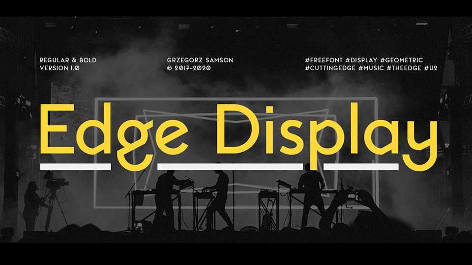 Edge Display Font Family › Fontesk