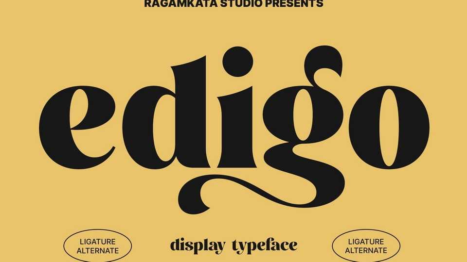 Edigo Font › Fontesk