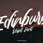 Edinburg Script Font