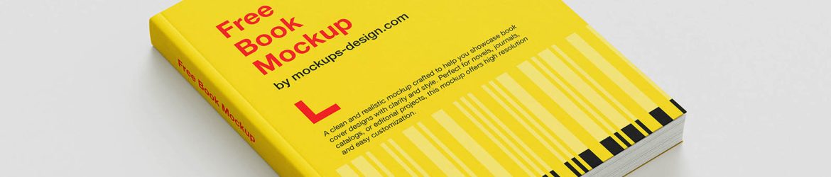 Editorial book mockup
