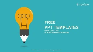 Education symbol bulb PowerPoint Templates