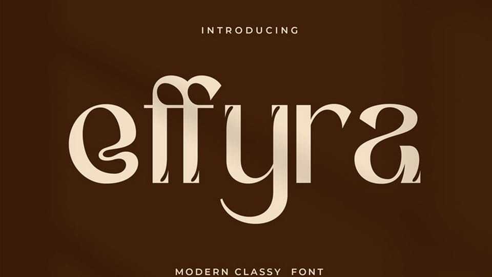 Effyra Font › Fontesk