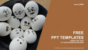 Eggs In Bowl-Food PPT Templates
