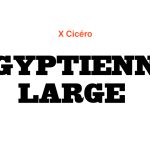 Egyptienne Large Font › Fontesk