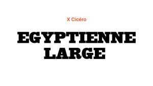 Egyptienne Large Font › Fontesk