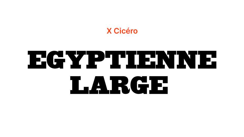 Egyptienne Large Font › Fontesk