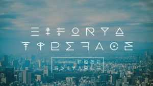 Eiforya Font › Fontesk