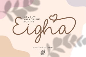 Eigha Script Font