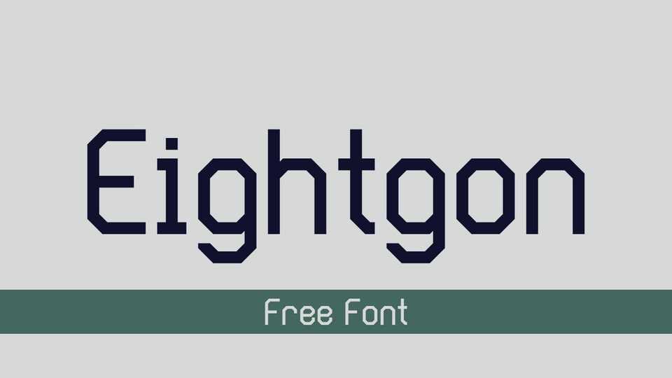 Eightgon Font › Fontesk
