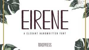 Eirene Font › Fontesk