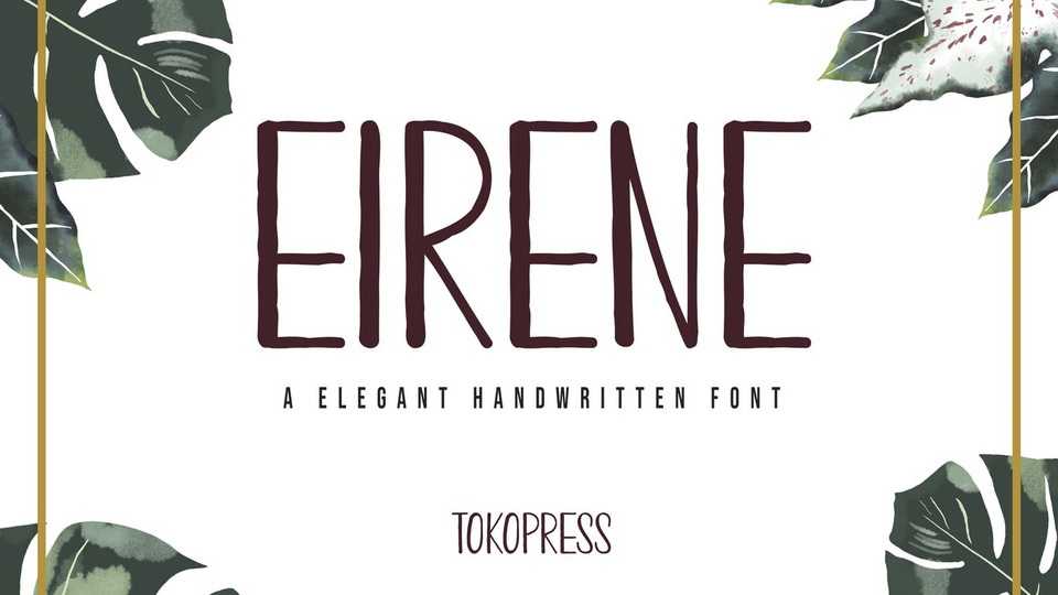 Eirene Font › Fontesk