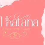 El Katana - Flowers Serif Font