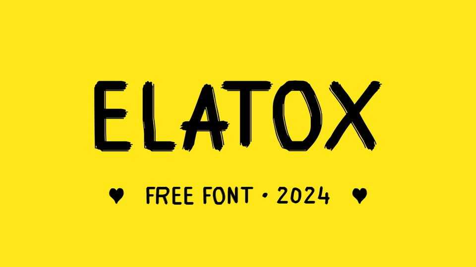 Elatox Font › Fontesk