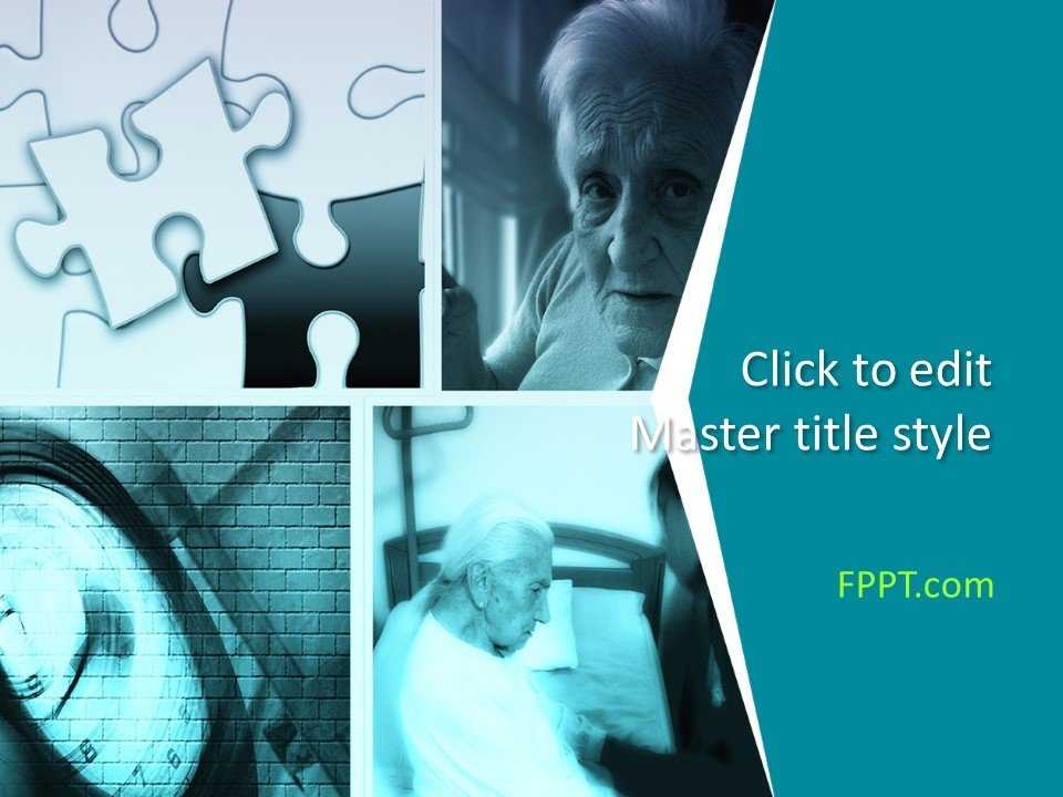 Elderly Care Home PowerPoint Template