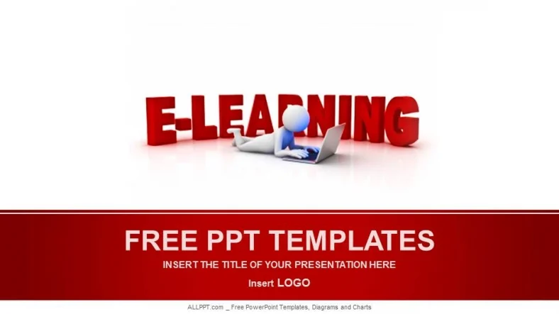 ELearning Concept-Education PPT Templates