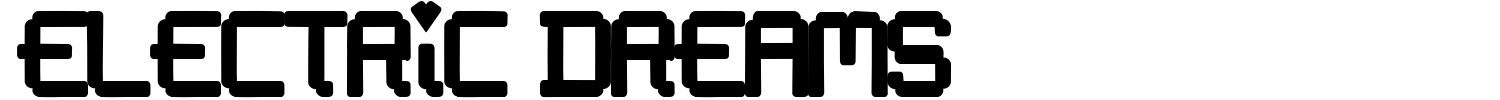 Electric Dreams Font