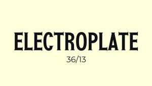 Electroplate Font Family › Fontesk