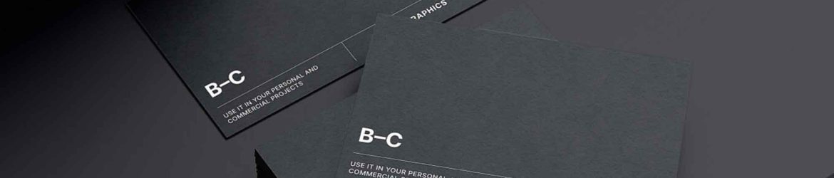 Elegant Business Cards Mockup (PSD)
