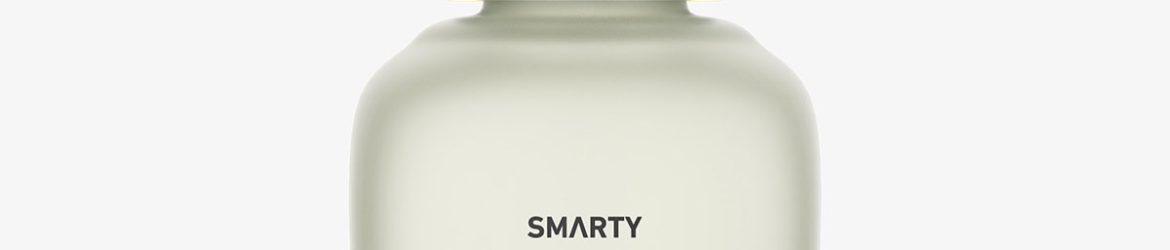Elegant frosted dropper bottle mockup