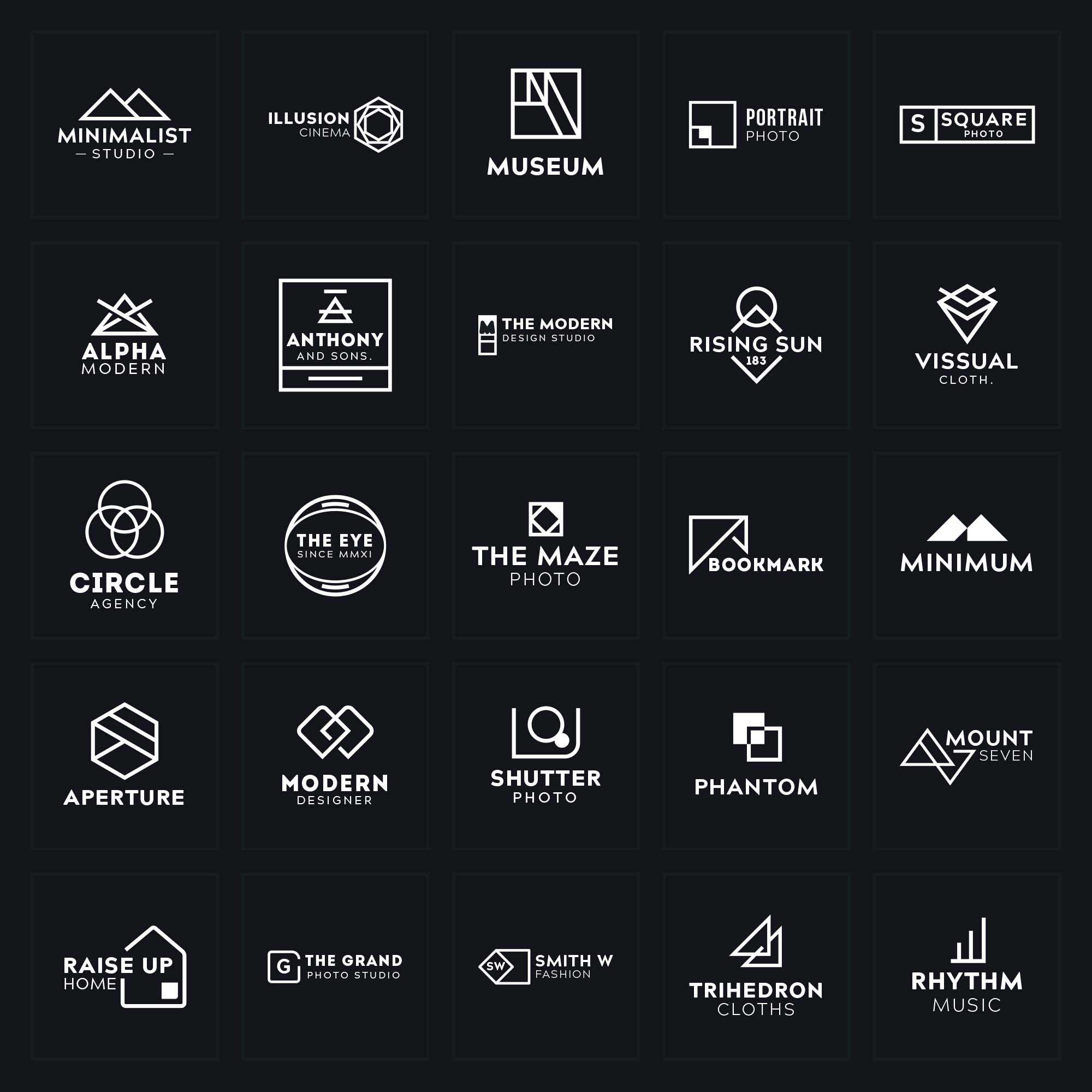 Elegant Logo Templates Pack