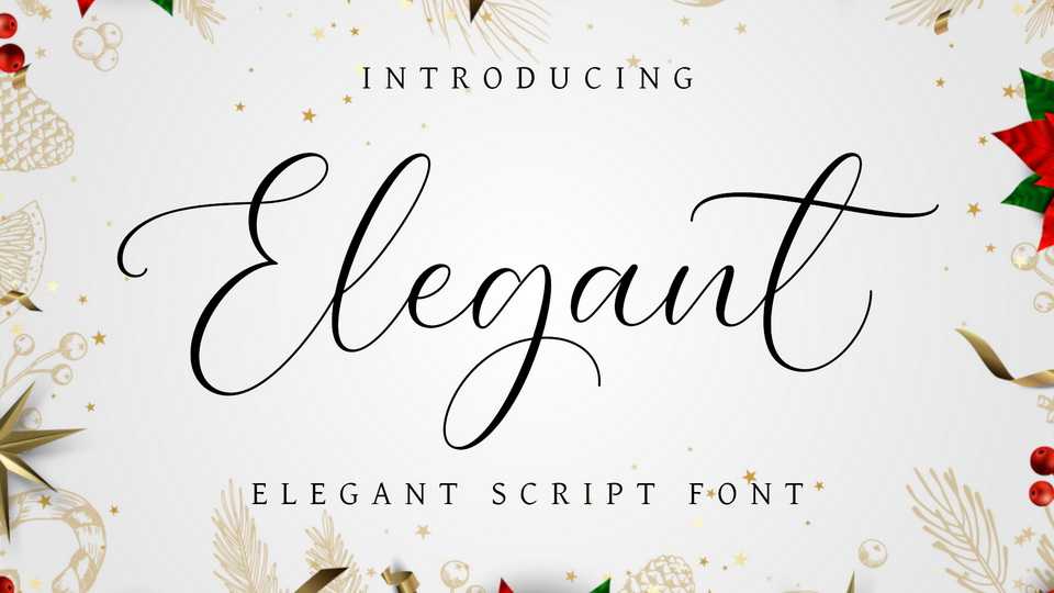 Elegant Script Font › Fontesk