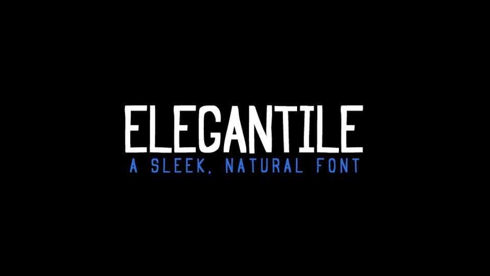 Elegantile Font › Fontesk