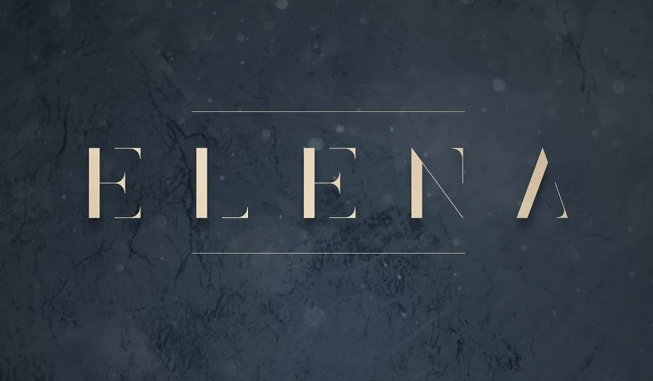 Elena Luxe Serif Font