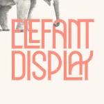 Elephant Display Font