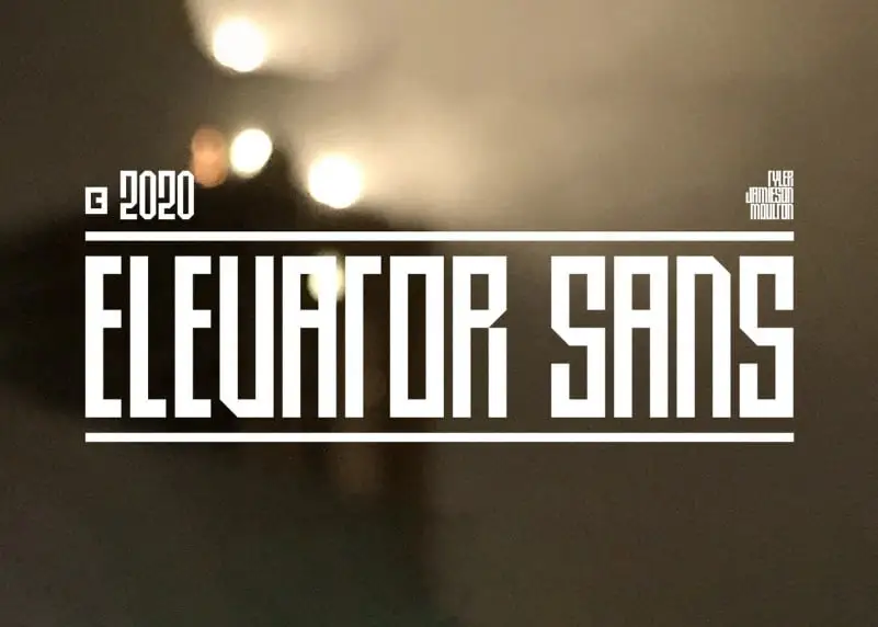 Elevator Sans Serif Font