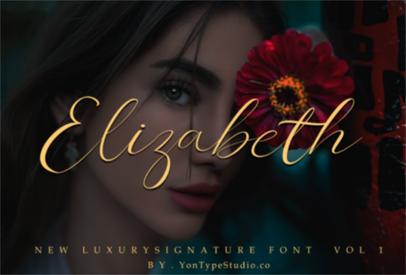 Elizabeth Luxury Signature Font