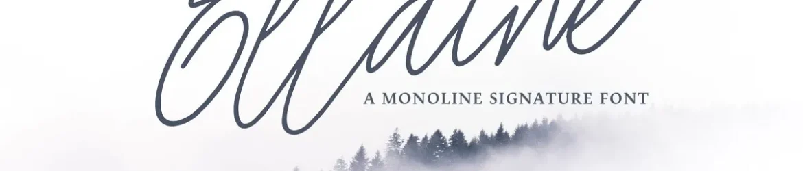 Ellaine Signature Font